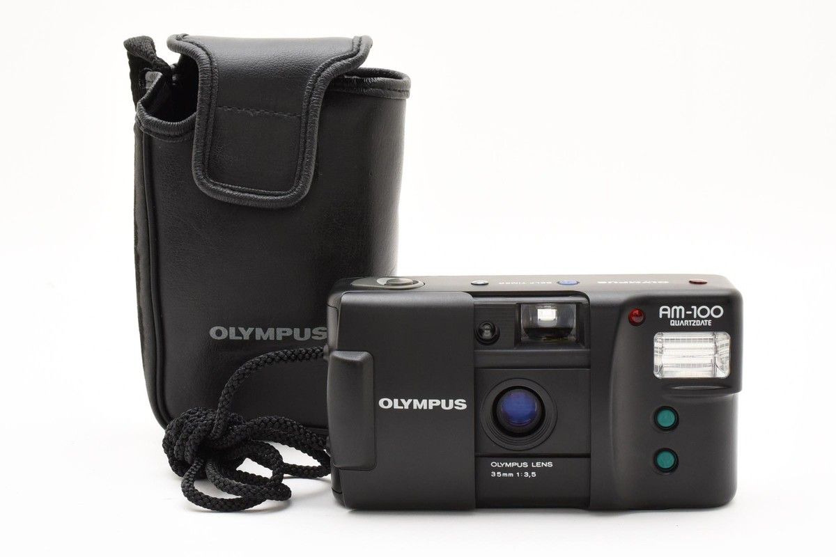 MINT] Olympus AM-100 Quartz Date Point & Shoot 35mm Film
