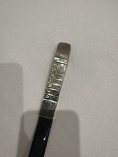 Versace Belt 80/32 Metal Logo Black Genuine Leather Gold Buckle Italy