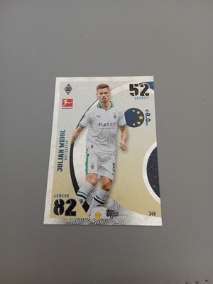 Julian Weigel Topps Match Attax 2023/24 Borussia Mönchengladbach