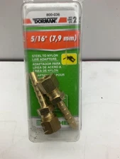 Dorman 800-036 Fuel Line Adapter - 5/16 In. Steel To 5/16 In. (8mm) - Pack Of 2