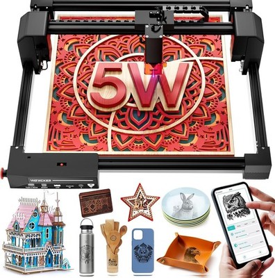 300x300mm Laser Engraver 5.5W 0.01mm Beginner