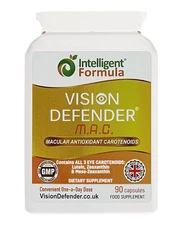 Vision Defender MAC Eye Supplement: Lutein, Zeaxanthin & Meso-Zeaxanthin Triple
