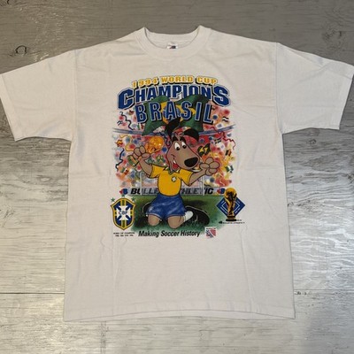 Vintage 1994 Bulletin Athletic Brazil World Cup Champions #7