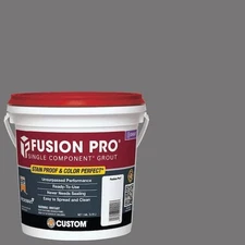 NEW Fusion Pro Single Component Tile Grout, 1 Gallon - Platinum #115, FP1151-2T