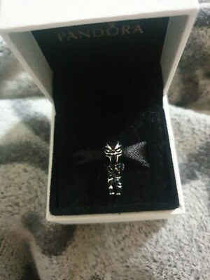 pandora charm black pander marvel The Avengers silber 925 