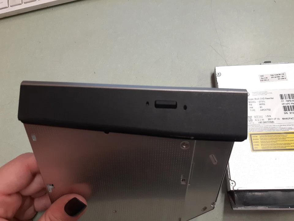 (2) HP ProBook GT31L DVD±RW CDRW Drive 574285-6C2 647950-001 -Black/Silver Bezel - Image 4 of 4