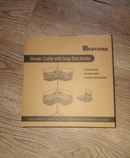 3 Piece Shower Caddy Chrome
