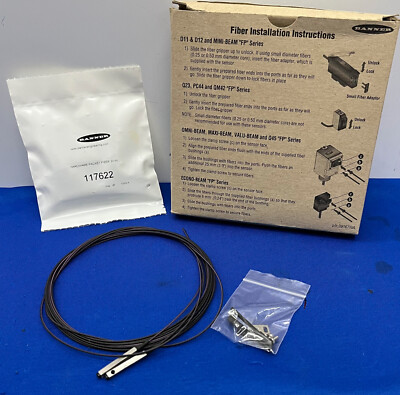 BANNER PLIS-1 PLASTIC FIBER 71208 OPPOSED MODE PFC-3
