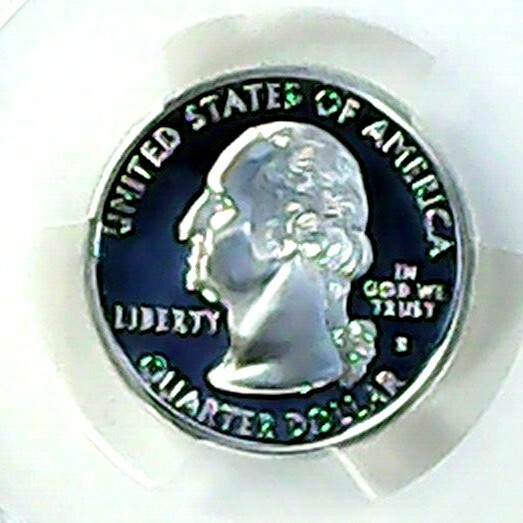 PCGS PR69DCAM 1997 S 25C シルバー ワシントン プルーフ 1999-S 25C State Quarter Connecticut PCGS PR69 DCAM 90