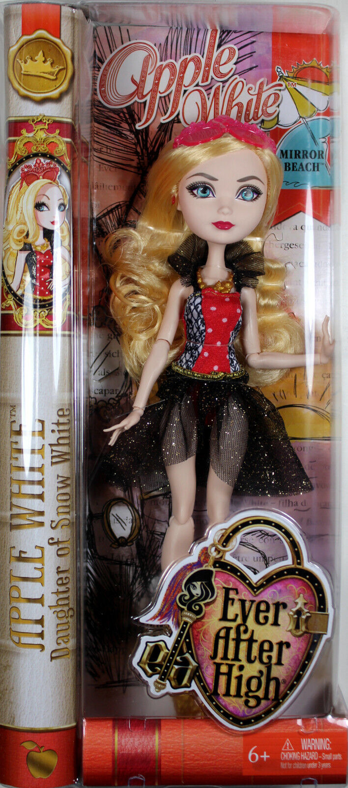 Ever After High APPLE WHITE Mirror Beach Doll