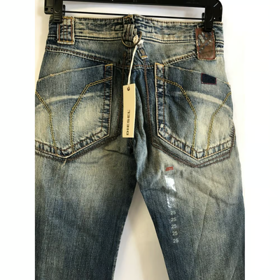 Jean évasé Femme Miss Sixty Style J46R - Taille W25 Bleu - 100% Coton - Neuf Avec étiquettes