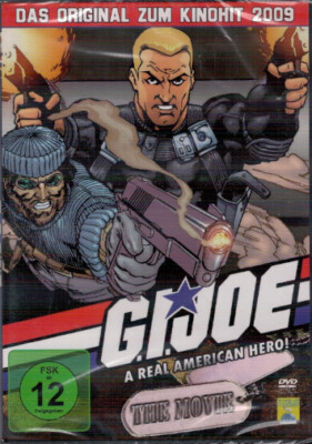 G.I. Joe - A Real American Herro! - Der Original Zeichentrick Kinofilm -DVD -NEU