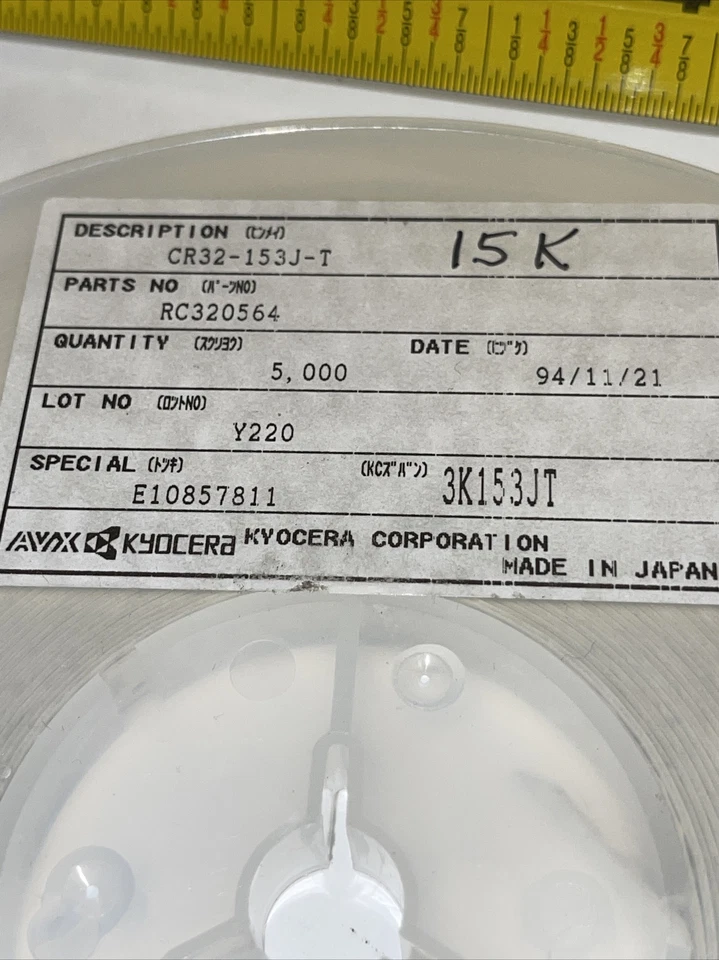 Resistencia AVX Kyocera CR32153JT Lote de 5000 Foto 2 de 4