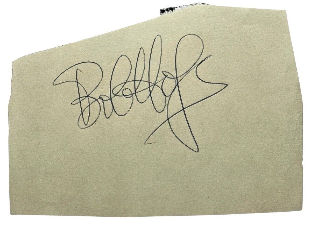 BOB HOPE Autograph SIGNED Album Page Cut Signature JSA CERTIFIED