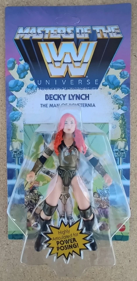 WWE Masters of the Universe MOTU Бекки Линч Рики Пароход Мачо Человек Роуди - Изображение 2 из 4