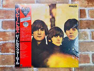 THE BEATLES Original Mono Record Box 20th Anni. Japan RED WAX