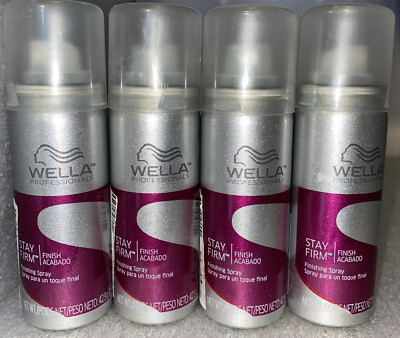 4 Wella Professionals Stay Firm Finishing Spray 1.5 Oz 42.9 Kg 