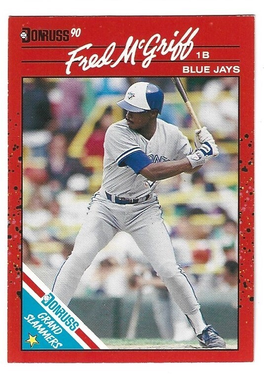1990 Donruss Baseball Grand Slammers Complete Your Set Pick From List NRMT
