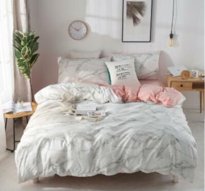 3D Marble Pattern ZHUA2794 Bed Pillowcases Quilt Duvet Cover Set Queen King Zoe