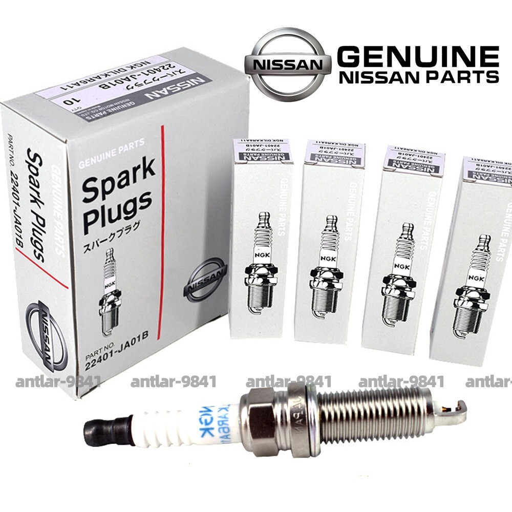 4pcs Iridium Spark Plugs for Nissan Cube Versa Rogue NGK Dilkar6a11