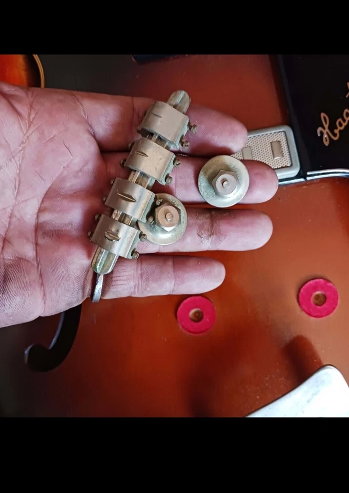 1960s Hagstrum Concord Bass With Case - Image 3 of 4