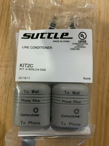 Seven Suttle 900LC DSL Line Conditioner Microfilter NIP - Afbeelding 2 van 7