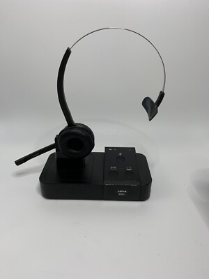 Jabra PRO 9400BS Charging Base with 9400HS Headset NO POWER CORD Free Shipping
