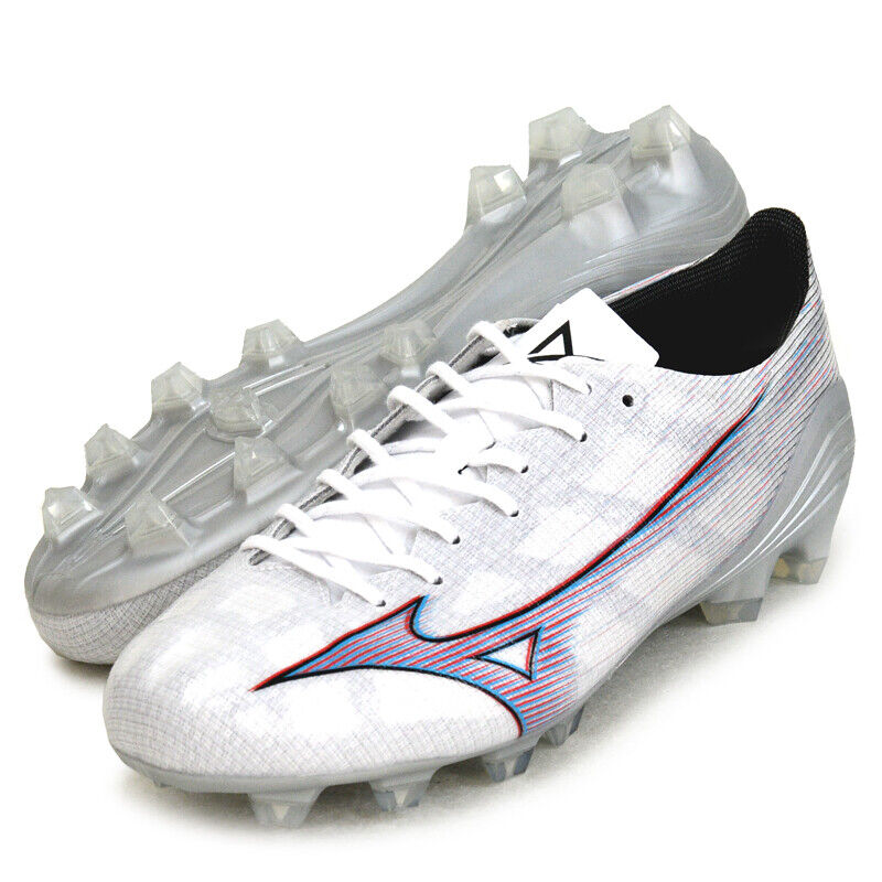 Mizuno JAPAN Alpha Pro Soccer Football Shoes P1GA2364 White