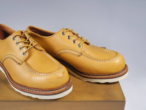 Botas Red Wing Botas Oxford Cuero 8108 Camel Talla 9.5D - Imagen 4 de 8