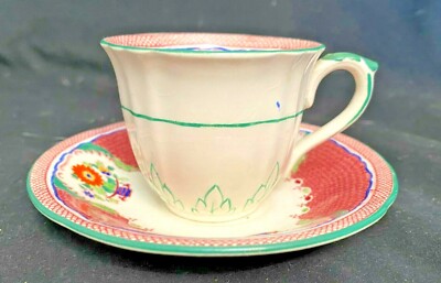 Madrigal by Mason's Ironstone Demitasse Tea Cups & Saucers...