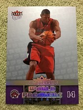 2006-07 Fleer Ultra JOEY GRAHAM Retro Platinum Medallion #d/100 Toronto Raptors