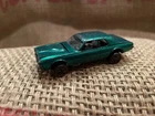 Vintage Hot Wheels Redline 1968 Custom Cougar Green W/ Dark Brown Interior