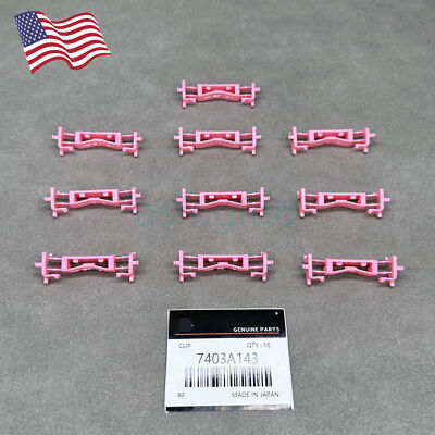 NEW NEW ROOF MOULDING CLIPS 7403A143 FOR MITSUBISHI LANCER EVOLUTION SET OF 10