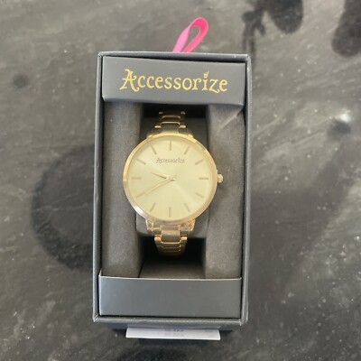 Accessorize Watch Gold