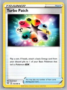 Turbo Patch 172/189 Darkness Ablaze Uncommon Pokémon TCG