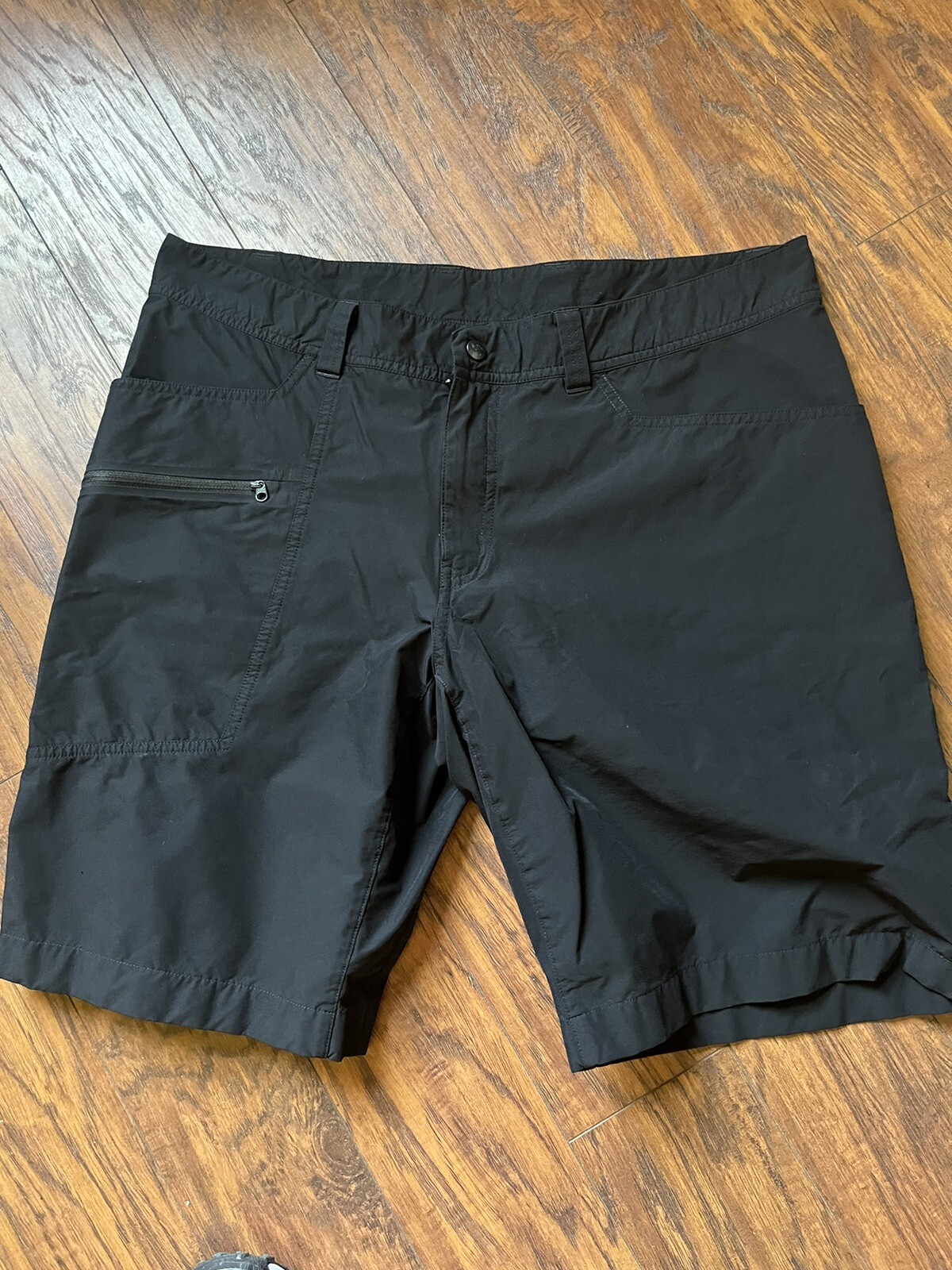 Pantaloncini da trekking all'aperto Arc'teryx neri taglia 38 tasche belli!
