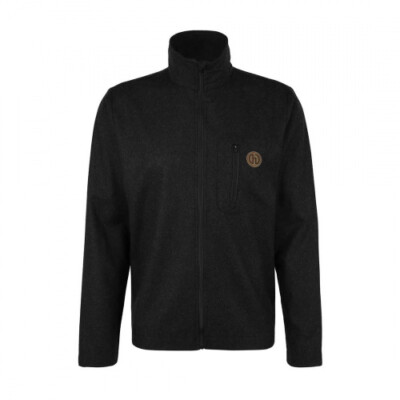 Hedlund Troms ultralight - Merino Baselayer black Lederlogo