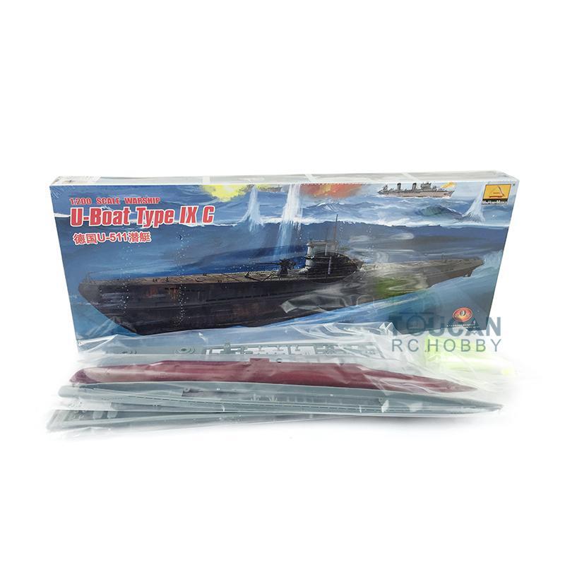 US Stock MiniHobby U-Boat Type IX C Submarine Model Kit W/ Motor 80915 1/200
