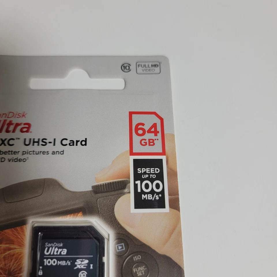 SanDisk 64GB Ultra SDXC Class 10 UHS-1 100MB/s Memory Card - Image 2 of 4