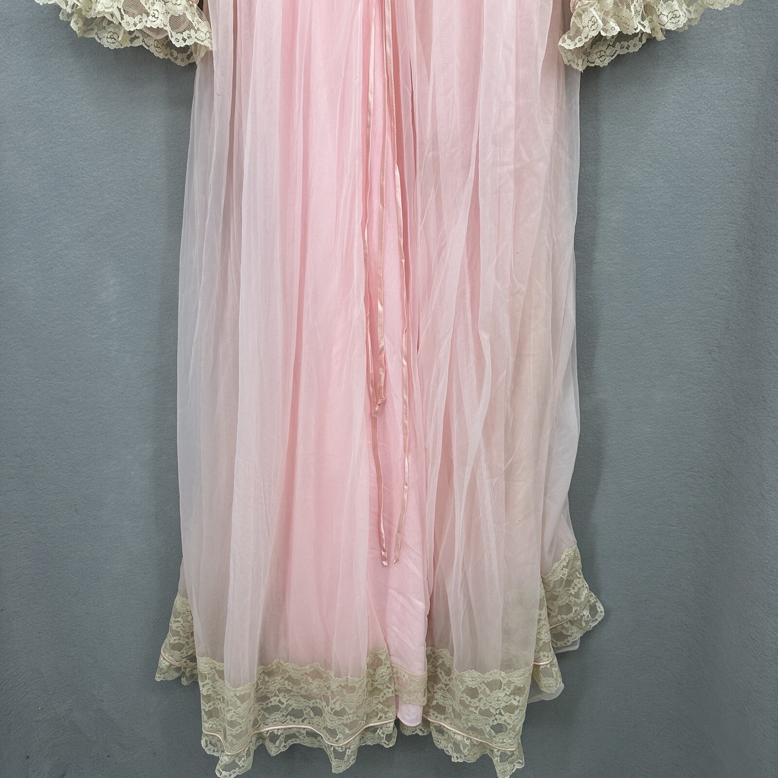 VTG Intime Nightgown Robe Nightgown Womens Small … - image 4