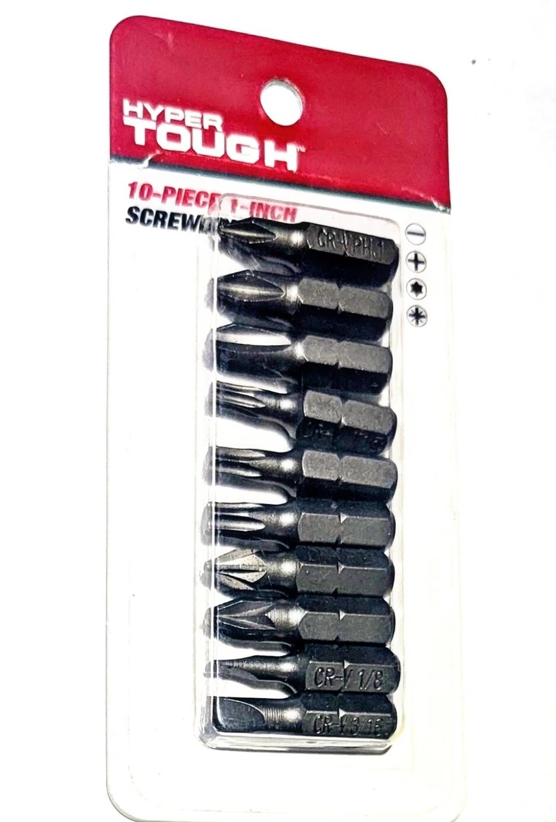 Mixed screwdriver bit on sale set