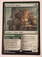 Lovestruck Beast - Throne of Eldraine - Magic the Gathering MTG Nice!
