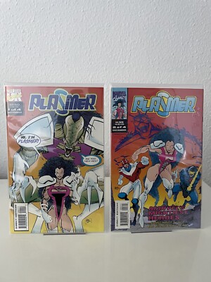 PLASMER #1 & #2 Comic Hefte US Marvel Comics bagged and Boarded