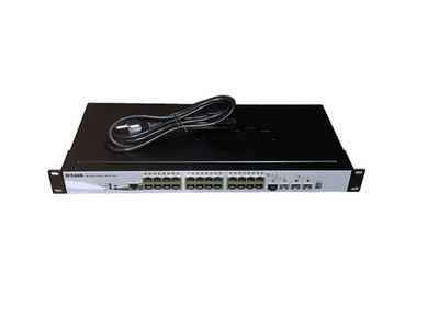 D-LINK DGS-1510-28P PoE+ SmartPro Switch Managed Gigabit 4x 10G + Rack Mount