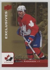2017 Upper Deck Team Canada Juniors Exclusives Red /199 Glenn Anderson HOF 0r6j