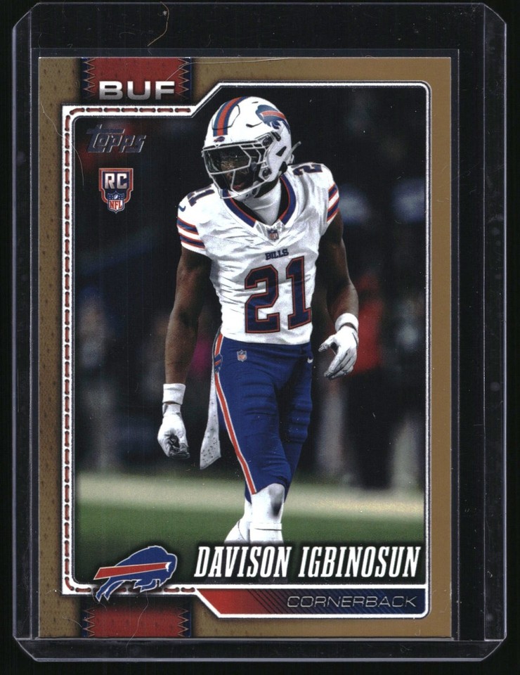 2026 Topps Gold #349 Davison Igbinosun RC 0416/2026