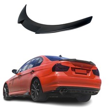 Sommer ABE E90 Heckspoiler Spoiler mit ABE Schwarz Gl�nzed passt f�r BMW E90 3er