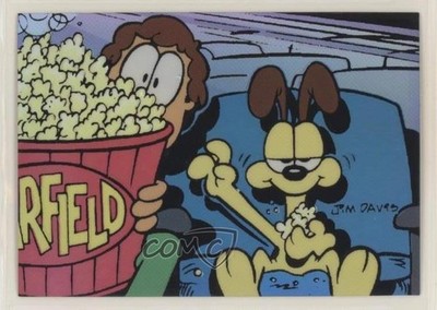 1995 Krome Garfield Holochrome Jon Arbuckle Odie #35 1u6