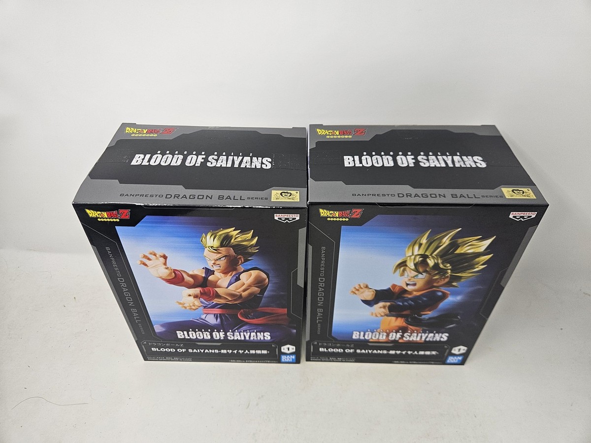 Dragon Ball Z Banpresto Blood Of Saiyans Gohan Goten Figure Set Of