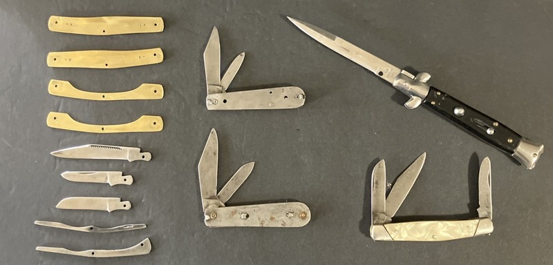 Lot Of 5 Parts/Repair Knives.                        (K